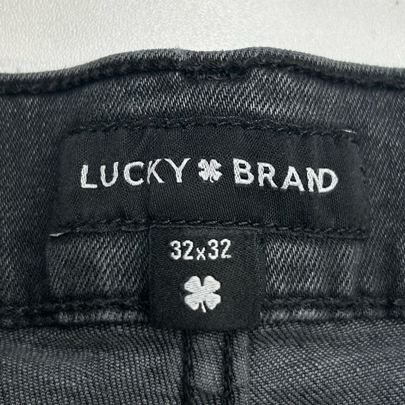 Lucky Brand 121 Slim Fit Jeans Actual Size 31x31 (Tag 32x32) Gray Denim Classic - Picture 13 of 14